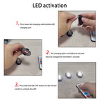 Car Motorcycle RGB LED Strobe Lights 8 Colors LED Flash Position Wireless Light Aircraft Airplane Helicopter Warning Lights