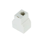 1pcs RJ45 Splitter Adapter 1 to 2 Dual Female Port CAT5/6 LAN Ethernet Socket Network Connection Splitter Adapter