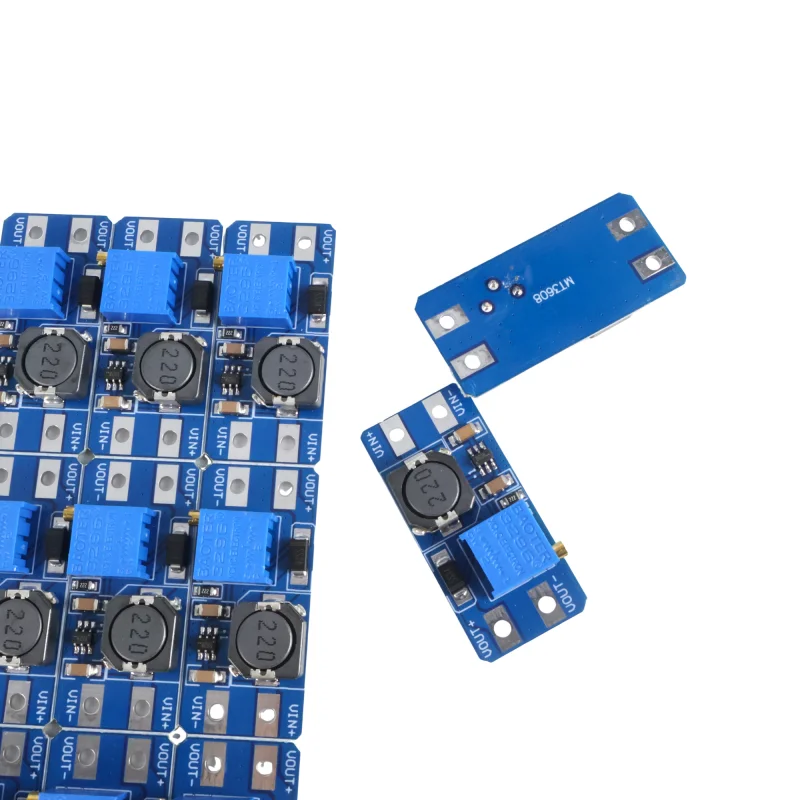 Outstanding Quality MT3608DC-DC Boost Power Module 2-24V to 5-28V Adjustable 2A High Current Efficient with Micro USB Input Port
