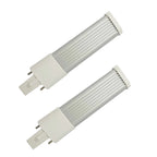 2PC G23 LED Bulb Bar Tube 2Pin 3W 4W 5W CFL PL-S 7W-13W Replacement 110V/220V 3000K/4000K/6000K White G23 Plug Saving Light Lamp