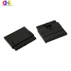 10Set(20PCS) MX2.54 Dupont Connector Housing With Lock Buckle 2.54mm Pitch Single Row 2P/3P/4P/5P/6P/7P/8P/10P/12P Docking Shell