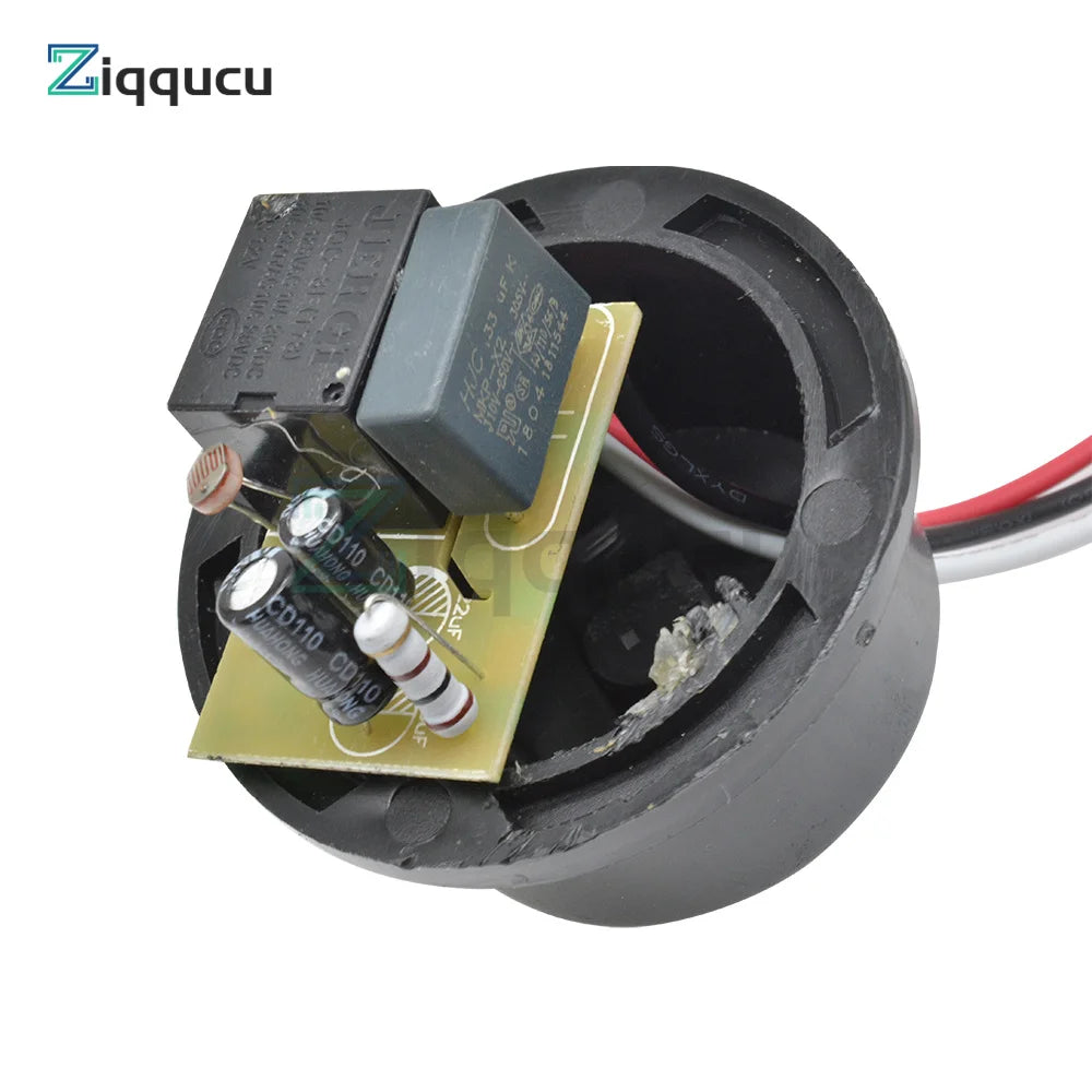 AS-20 DC 12V AC 110V 220V 10A Waterproof Sensitive Auto Photo Switch On/Off Photocell Street LED Light Switch Sensor Switch Tool