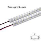LED cabinet bar light  5730 36LEDs Kitchen light under furniture 12V DC 50cm profile aluminum led hard strip Linear lights