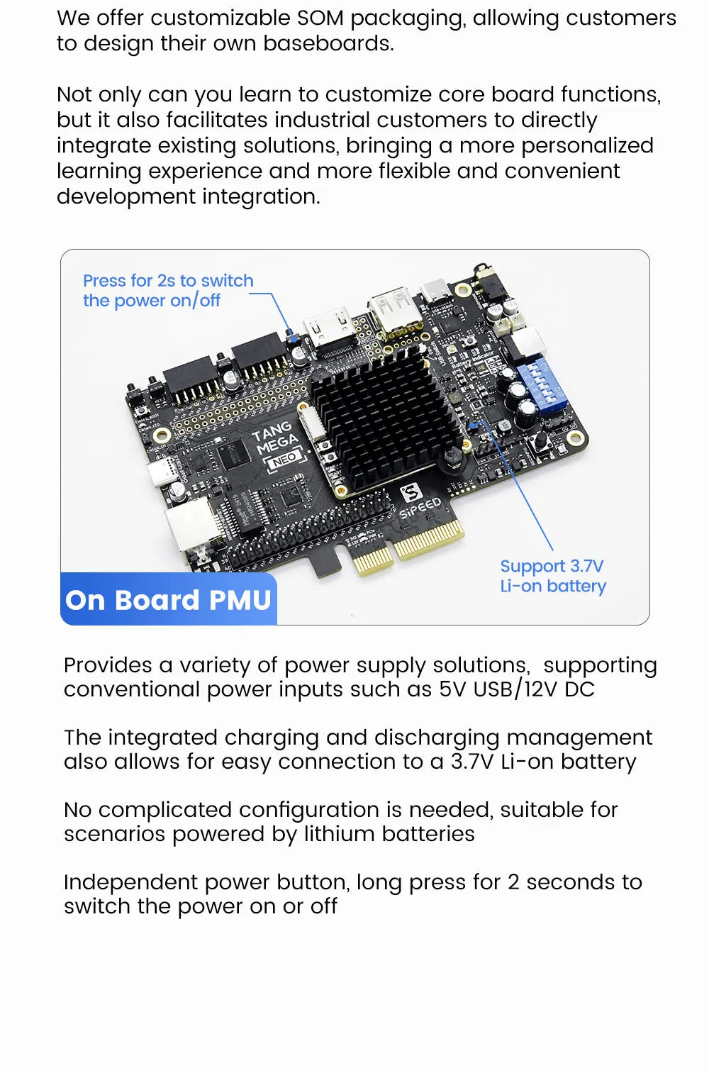 Sipeed Tang Mega 138K 60K Dock GOWIN GW5AST RISCV FPGA Development Board