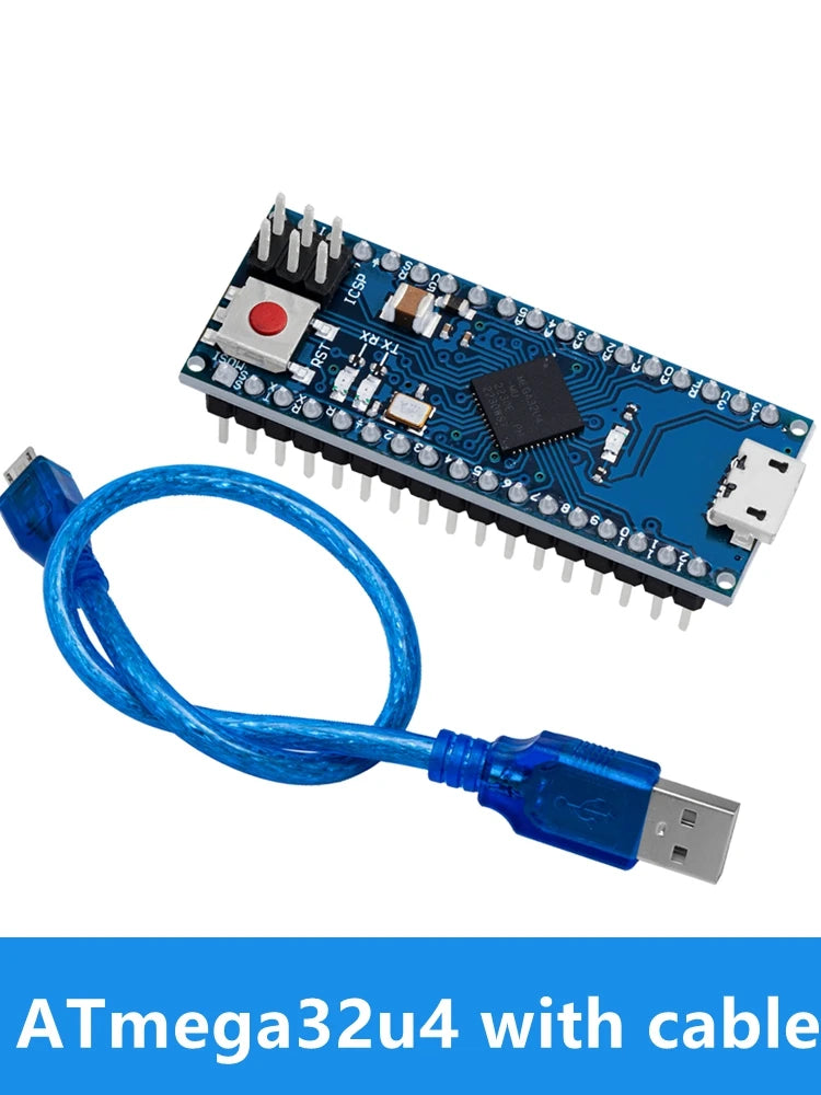 ATmega32u4 5V 16Mhz Expansion Board Module For Arduino Micro Compatible For R3 Nano Replace Pro Mini Microcontroller ONE ATmega