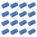 10/50PCS PCB Terminal Block Connector Pitch 5.0mm KF301 Straight Pin 2P 3P Screw PCB Terminal Blocks Connector Assortment Kit