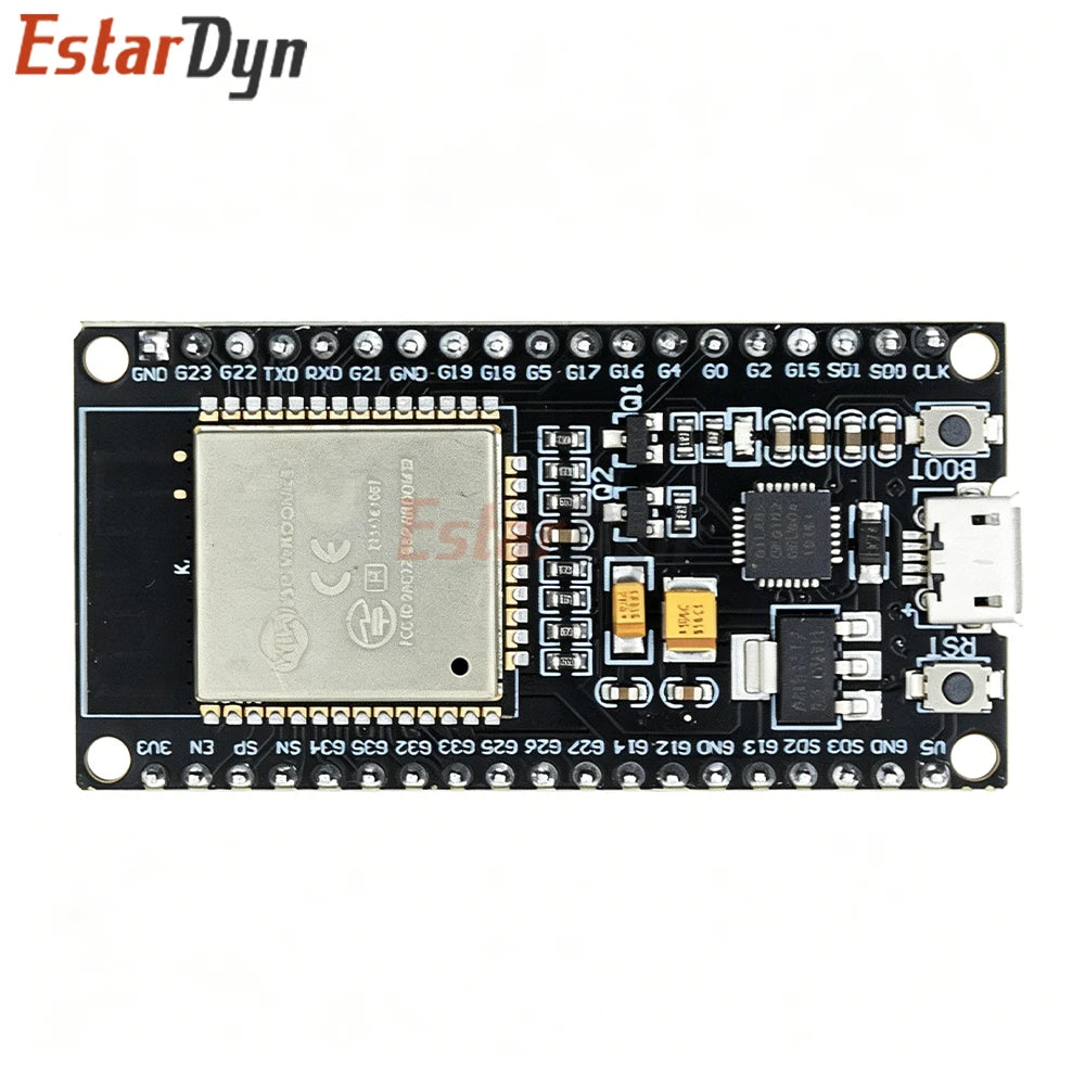 Estardyn ESP32 Micro USB CP2102 Development Board WiFi+Bluetooth Dual Core ESP-32 38Pins Low Power Compatible