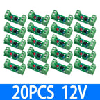 1~20PCS 1 Channel Way Optocoupler Isolation Module PC817 3V-5V 12V 24V Photoelectric Isolator Rail Holder PLC Drive Motor Board