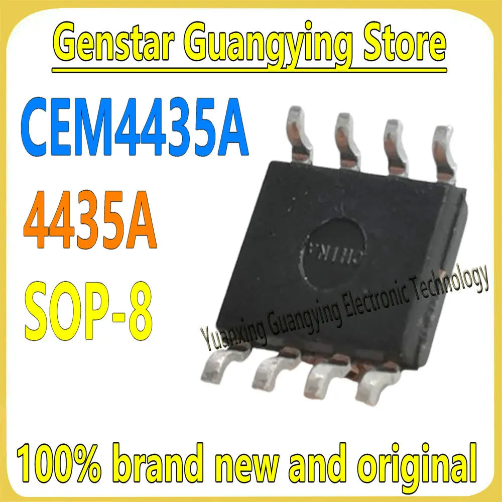 (2 pieces) CEM4435A CEM4435 FDS4435A 4435A SMT SOP-8 P-channel MOSFET Field Effect Tube New and Original