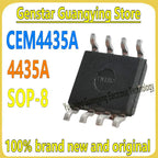 (2 pieces) CEM4435A CEM4435 FDS4435A 4435A SMT SOP-8 P-channel MOSFET Field Effect Tube New and Original