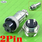 1-10Pcs GX20 Aviation Connector 2/3/4/5/6/7/8/9/10/12P Fixed Terminal Block Mobile Docking Type Cable Wire Connector Female Male