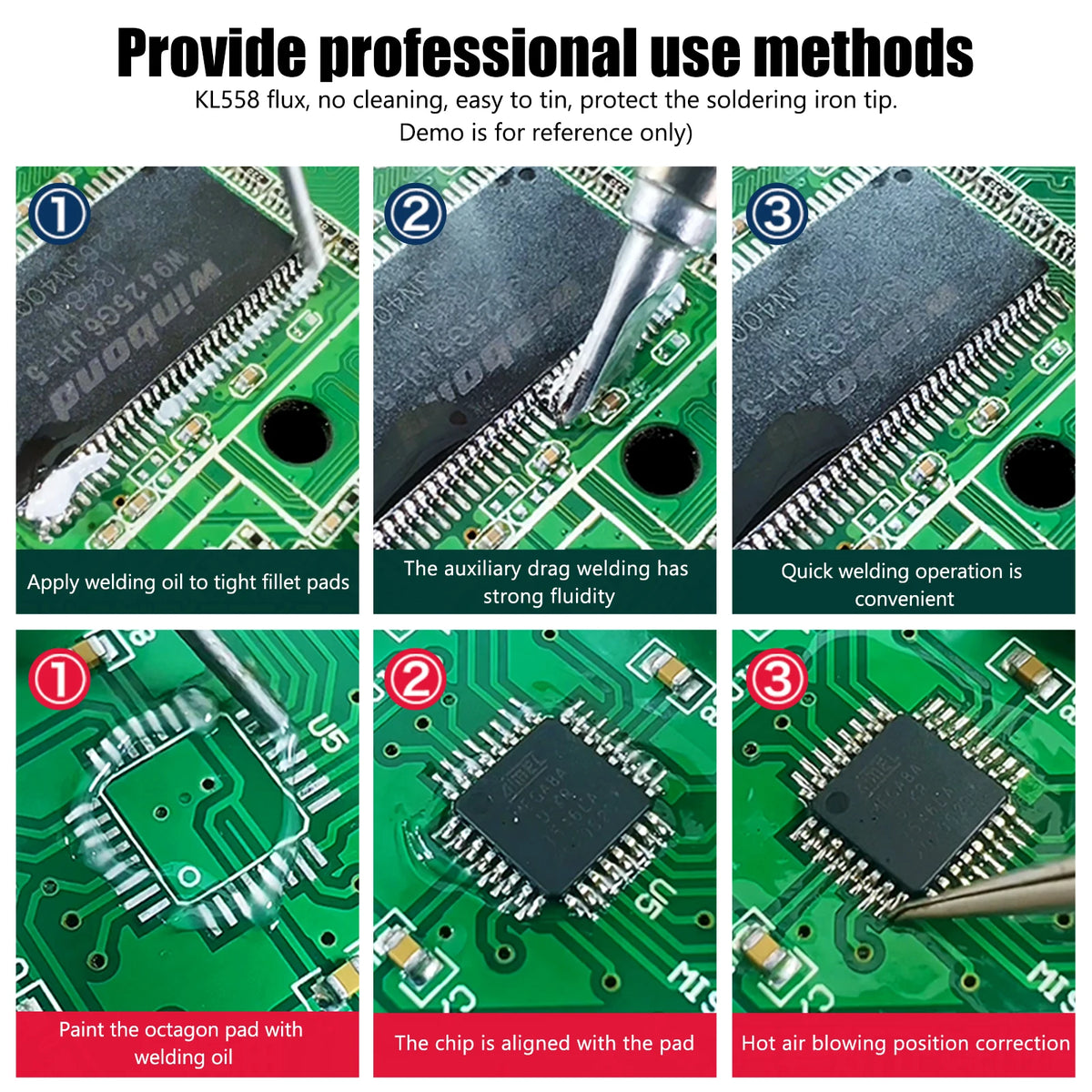 100% Original 100G Soldering Flux for Welding SMD Desoldering BGA Soldering Paste Flux, No-Clean Soldering Pcb Repair Welding