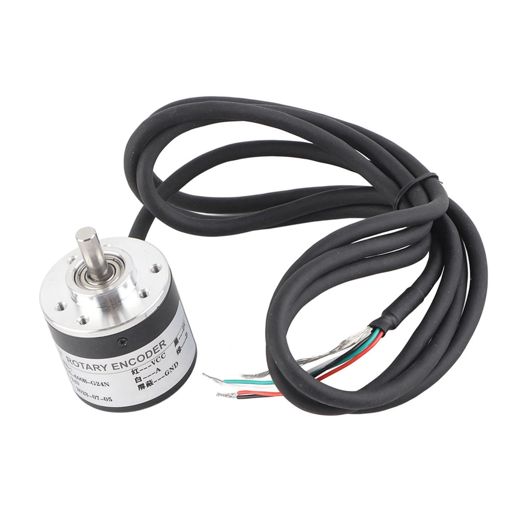 Incremental Rotation Encoder Magnetoelectric Rotation Encoder 600P/R DC5-24V Rotational Rate Angle Length Measuring Tools