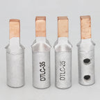 DTLC-10/16/25/35/50/70 Electrical Cable Wire Tubular Lug Screw Connection Connector Copper-AL Cord End Spade Pin Crimp Terminal
