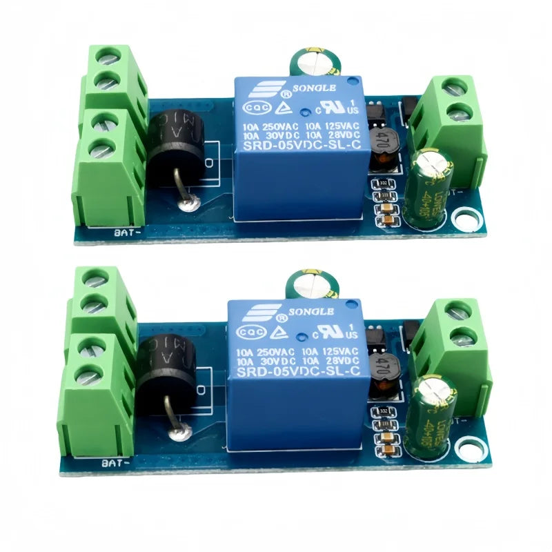 2pcs YX850 automatic switching backup battery module DC 5V-48V universal emergency converter