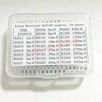 SMD Resistors KIT SMD capacitors kit 0402 0603 1206 0201 0805 1210 2010 1% 170 Values 400 Values 0R-10M ferrite bead sample book