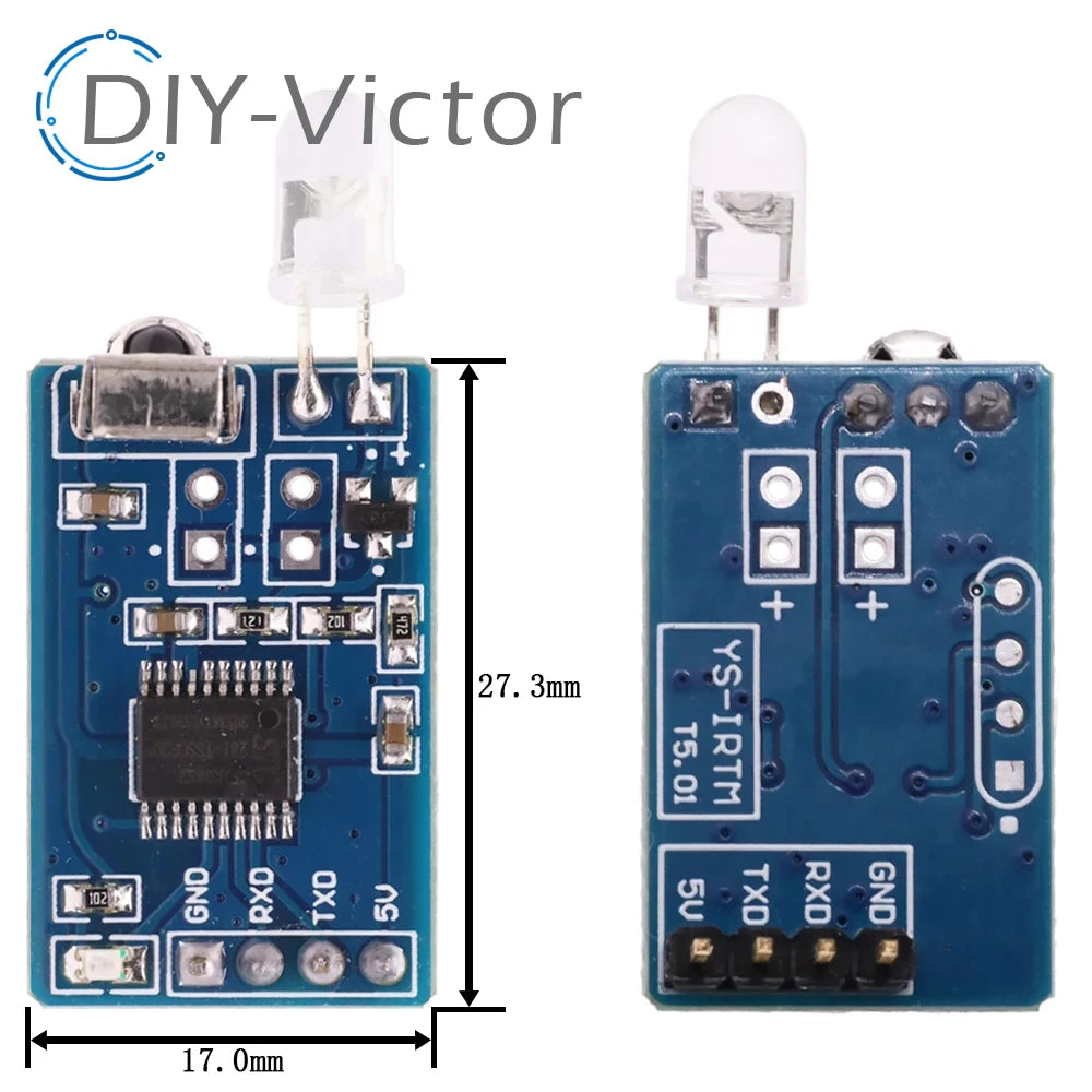 5V IR Infrared Remote Decoder Encoding Transmitter Modul &Receiver Wireless Module For Arduino