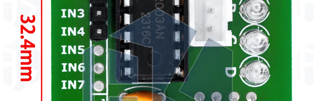 1LOTS  c-48-5V 4 phase Stepper Motor+ Driver Board ULN2003 for Arduino 1x Stepper motor + 1 x ULN2003 Driver board