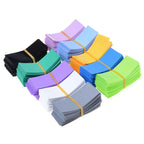100pcs Li-ion 18650 Battery Wrap PVC Heat Shrink Tubing Precut For Battery Film Tape Battery Cover Shrinking Tube