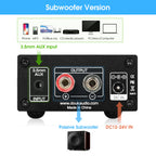Nobsound Latest Mini 100W Subwoofer / Full Frequency Power Amplifier Mono Channel Audio TPA3116D2 Amp
