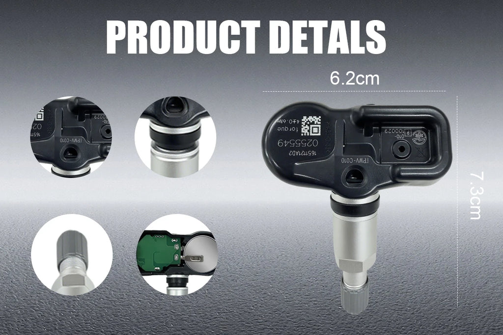 4PCS 315MHz Tire Pressure Monitoring Sensor TPMS PMV-C010 For Toyota Yaris Camry Corolla Lexus NX RX Compatible With 4260706020