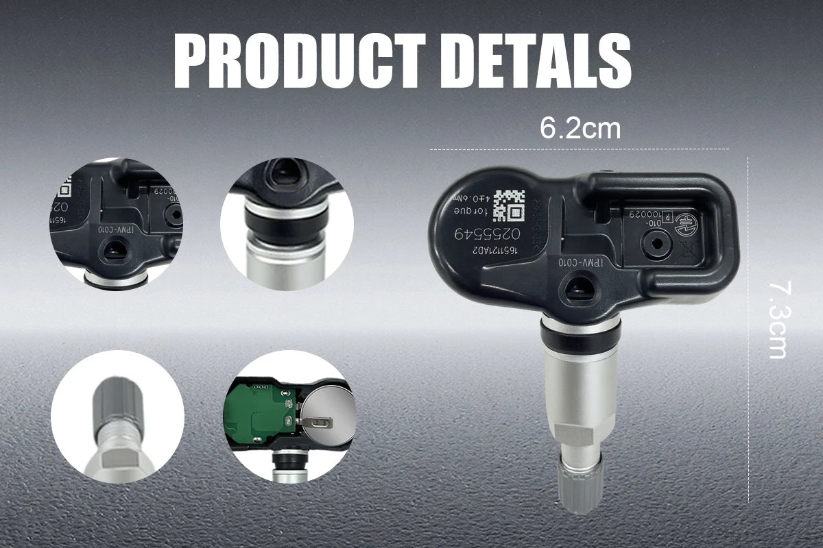 4PCS 315MHz Tire Pressure Monitoring Sensor TPMS PMV-C010 For Toyota Yaris Camry Corolla Lexus NX RX Compatible With 4260706020