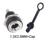 10/50/200Pcs DC-022B DC Power Socket 5.5x2.1/2.5mm Panel Mount Female Jack Socket  DC Connector DC022B