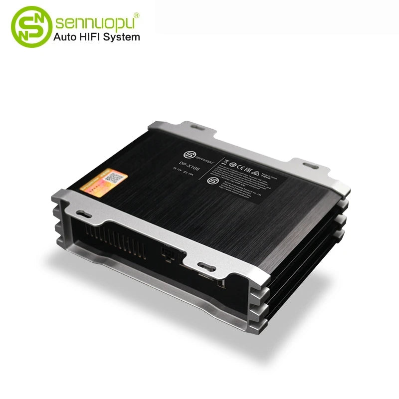 Sennuopu X10B Car Audio 4 Ch Power Amplifier 8 Channel Dsp Processor Bluetooth Amp Equalizer Amplificador Automotivio Sound