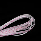 1/2/5M UL2468 Flat Ribbon Cable 26AWG Red White PVC Wire 2.54mm Pitch 4P-12P LED Display Screen Connection Line