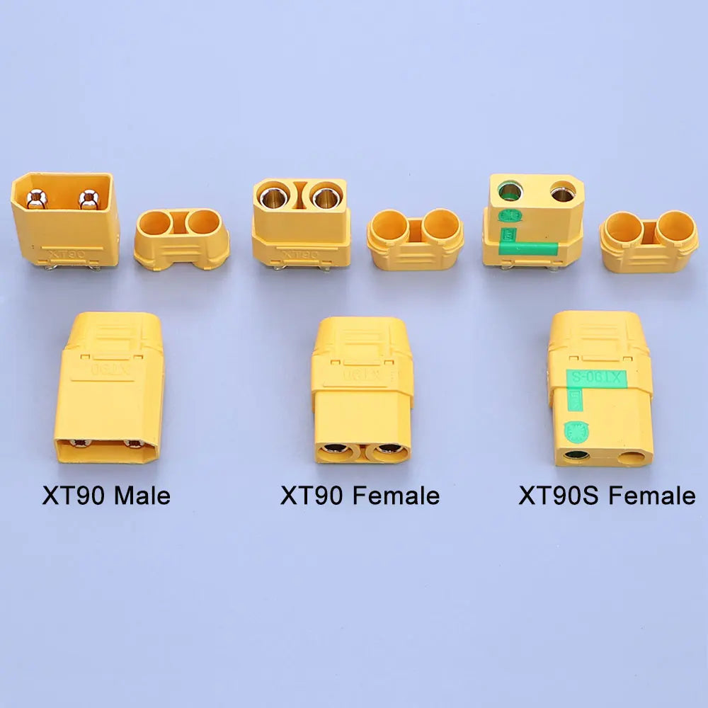 XT90 Male Female Power Charging Plug Shell XT90S Anti-fire Connector Electric Vehicle Lithium Battery Modification Interface
