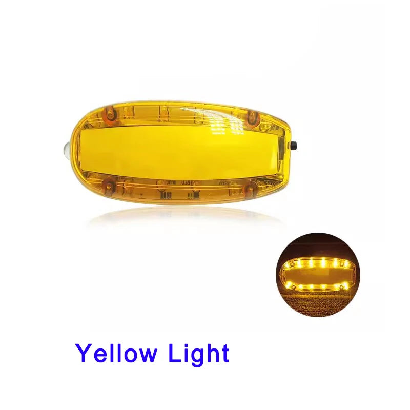 Blue Red Yellow Red Green Color LED Flashing Shoulder Lamp Light Alarm Patrol Warning