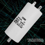 40μF Capacitor CBB60 450V 40μF Capacitor for Washing Machines 50/60Hz Water Pump Capacitor Capacitor