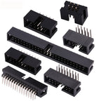 2.54MM Pitch 6 Position 8 10 14 16 18 20 24 26 30 34 40 Pin Female IDC Socket IDC Connector Ribbon Cable DC3 Header Male Socket