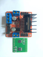Dual Axis Solar Tracker Sensor + L298N Motor Drive Board Automatic Tracking 12V