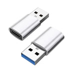 Type-c Female To USB 3.0 Male Adapter Charging Data Cable Connector For iPhone Samsung Huawei Phone Ipad Laptop USB-C Earphone