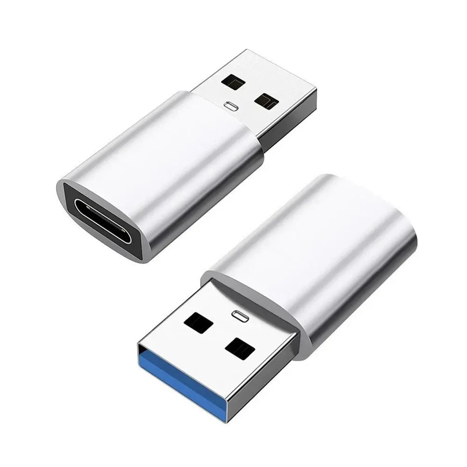 Type-c Female To USB 3.0 Male Adapter Charging Data Cable Connector For iPhone Samsung Huawei Phone Ipad Laptop USB-C Earphone