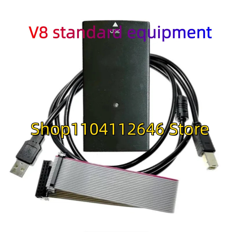New Original JLINK J-LINK V8 JLINK J-LINK V9 ARM Emulator USB-JTAG Adapter Emulator STM32 ARM MCU High-speed version, debugger,