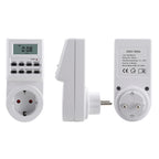 Outlet Timer 24 Hours Programmable and Plug in Timer for Electrical Outlets Indoor Digital Timer for Aquarium Light and Lamp