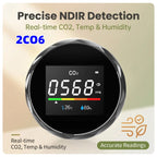 2C06, CO2 (NDIR) infrared high-precision sensor air quality detector, temperature and humidity detector