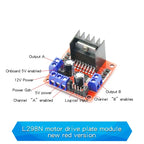 1PCS L298N Driver Board Module L298N Stepper Motor Smart Car Robot Breadboard Peltier High Power L298 DC Motor Driver
