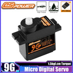 DSpower 9G Digital Waterproof Plastic Gear Servo Core Motor JR Plug for RC Car Truck Robot Model Axial WLtoys K999