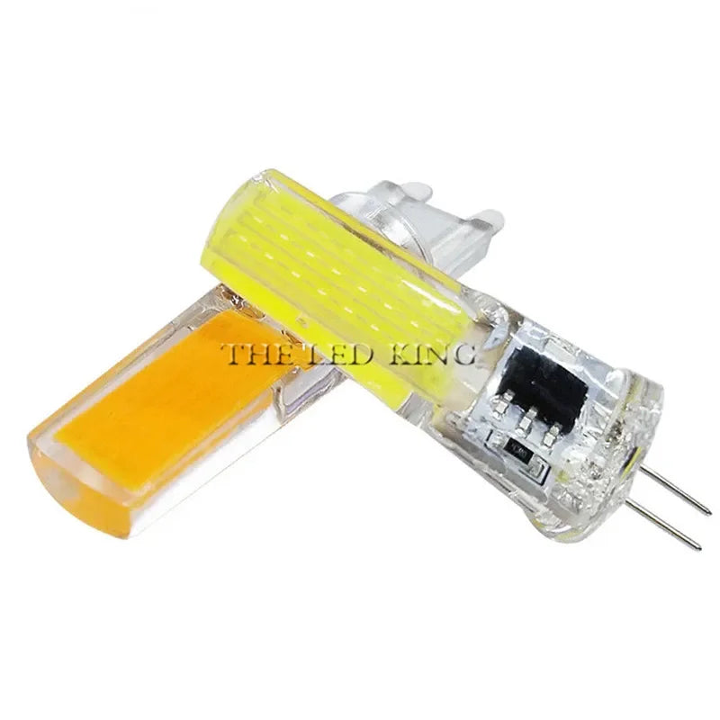 1pcs/lot Lowest Price G4 LED Bulb Lamp SMD COB AC DC 12V 220V 3W 7W 10W 12W Dimmable 12v Led G9 360 Degree Crystal Light