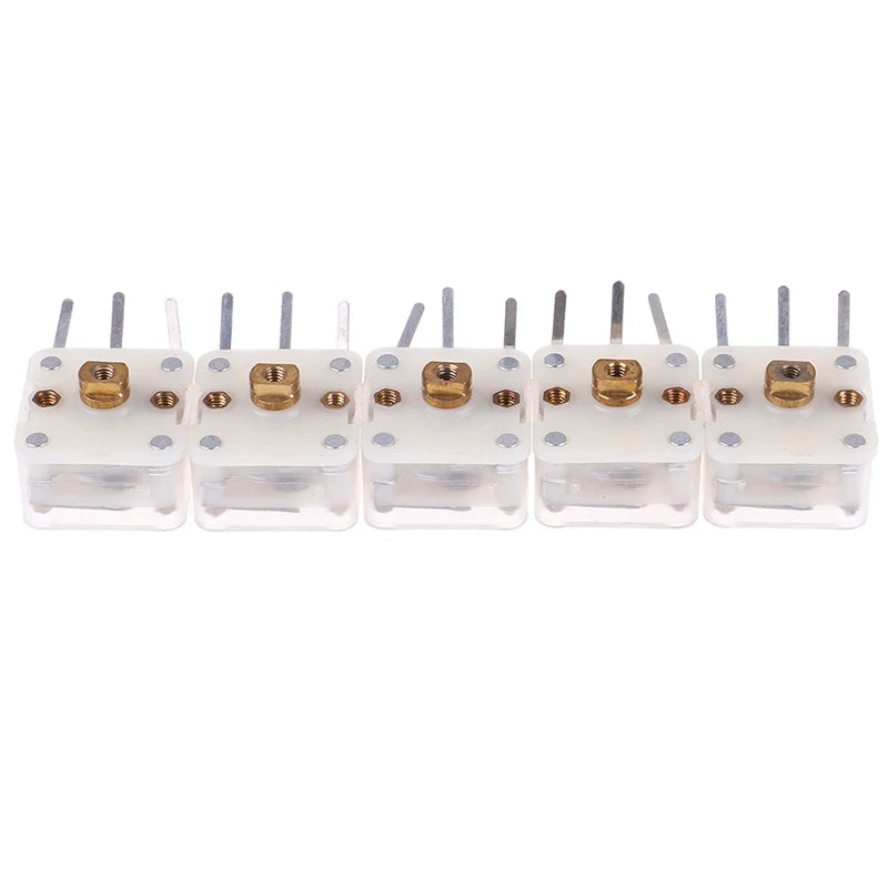 5Pcs Duplex 223p 60pf/140pf 2.1mm Hole Shaft Radio Variable Capacitor