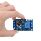 1 Channel 5V Relay Module Time Delay Relay Module Trigger OFF/ON Switch Timing Cycle 999 minutes XY-J02