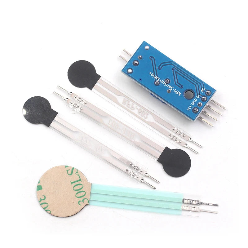 FSR402 Resistive Film Pressure Sensor Force Sensitive Resistor Thin Film RFP602 Weighing Sensor Module