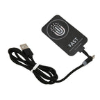 Protable Thin Wireless Charging Receiver Type C Magnetic Suction Dual Purpose Wireless Charging Receiver Wireless Charging Patch
