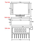 Microstep Driver TB6600 DM542 DM556 DM860 DM860H Driver Controller Microstep Motor Sem Escova Escudo Para 42/57/86 NEMA17 NEMA23