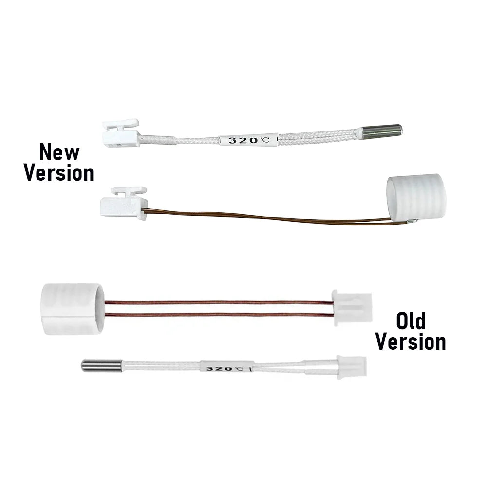 New Version K1C Ceramic Heating Tube Thermistor Temperature Sensor for K1 SE K1 MAX 3D Printer Hotend Accessories Parts