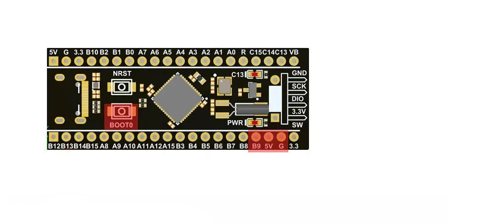 STM32 Minimum System STM32F411 Development Board STM32F411CEU6 Learning Board