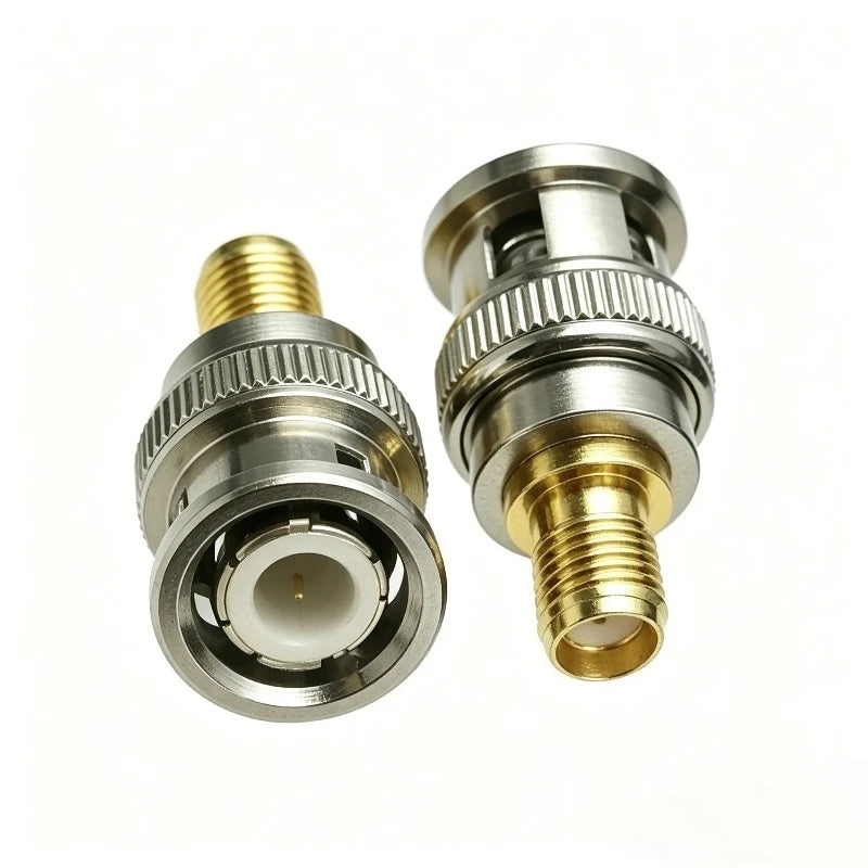 SMA to BNC Adapter SMA Female to BNC Male RF Coaxial Connector 50 Ohm